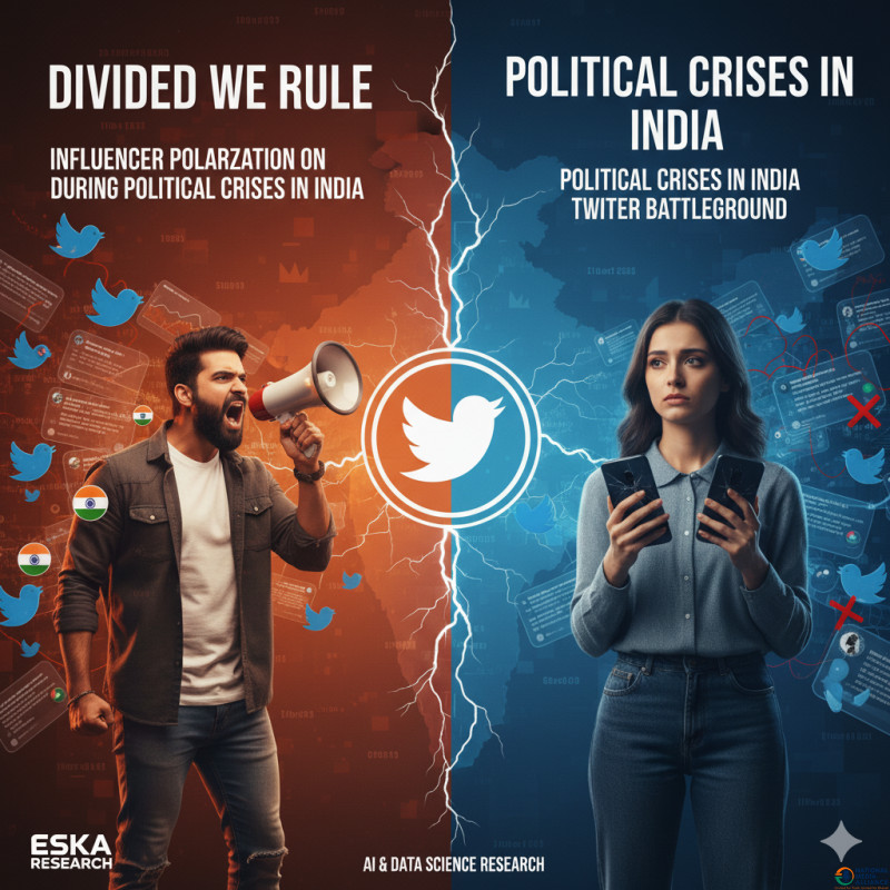 Divided We Rule: Influencer Polarization on Twitter During Political Crises in India